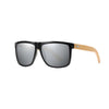 Sunglasses Bamboo and Wooden Temples Polarized