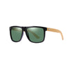 Sunglasses Bamboo and Wooden Temples Polarized