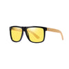 Sunglasses Bamboo and Wooden Temples Polarized