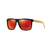 Sunglasses Bamboo and Wooden Temples Polarized