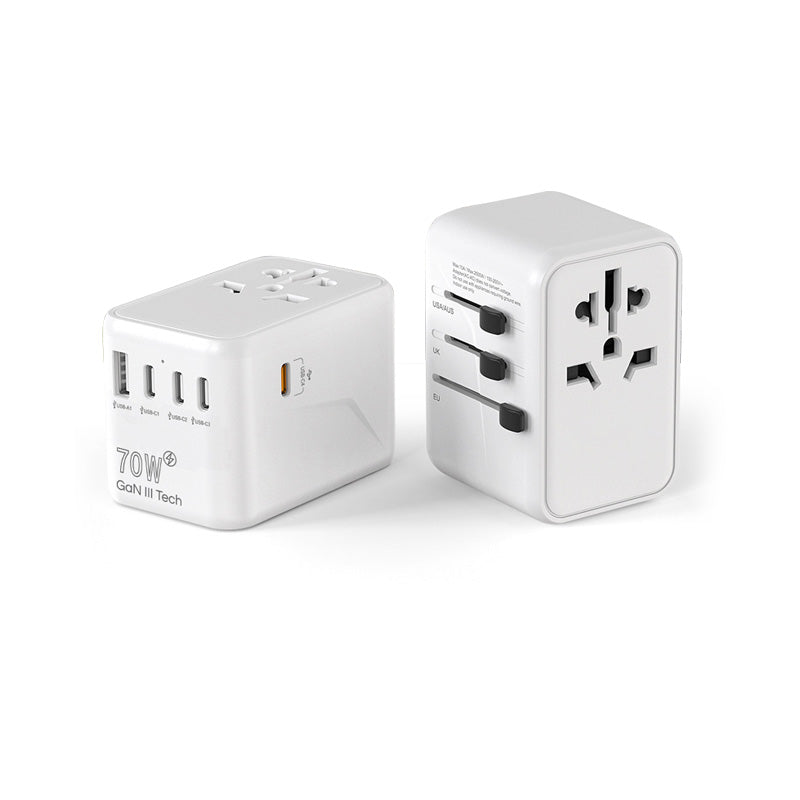 PD70W Fast Charging Multi-function Adapter Plug