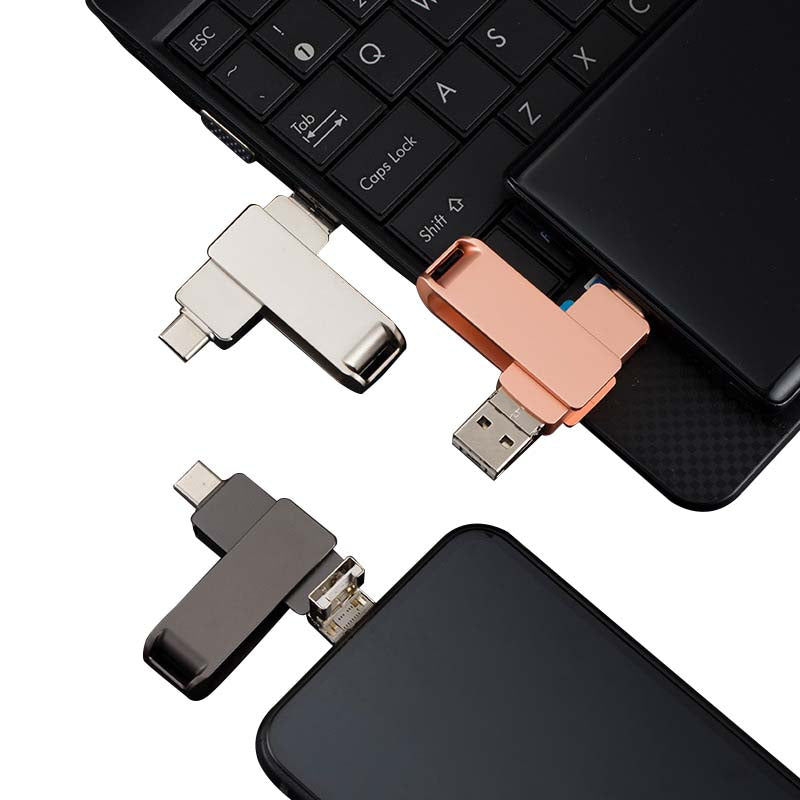 Flash Drive Suitable OTG USB3.0 Four-in-one mobile phone