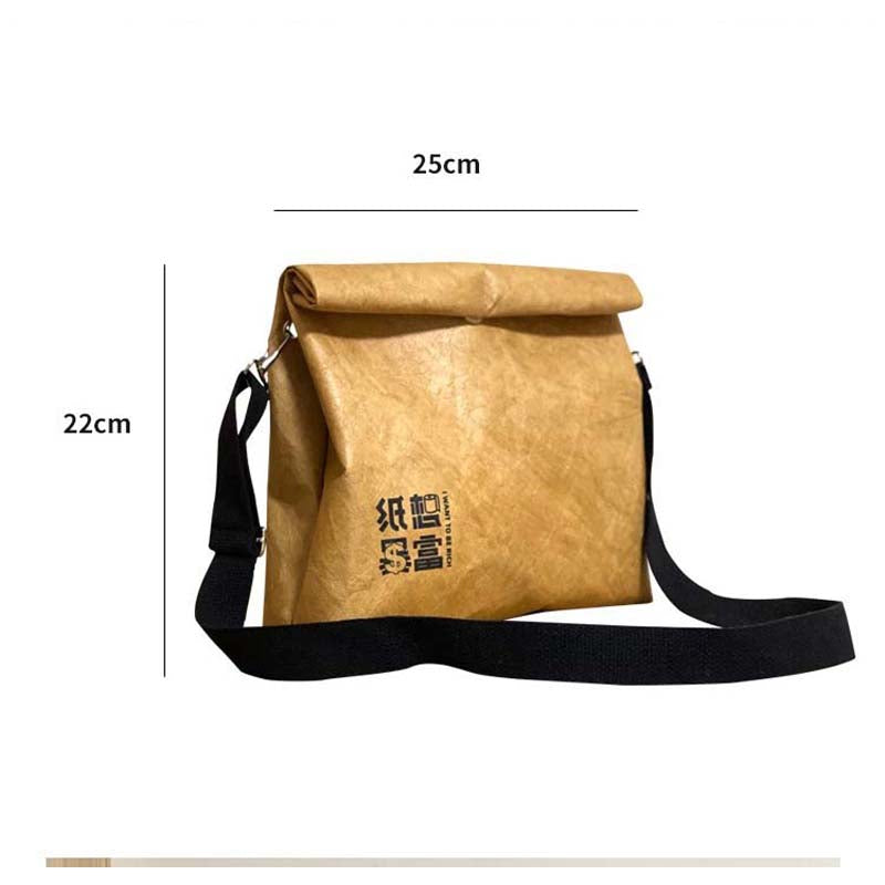 DuPont Paper Bag Cultural and Creative Sling Bag