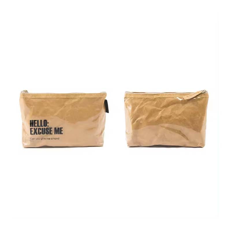 Dupont Paper Waterproof Cosmetic Makeup Pouch