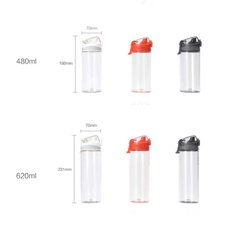Full-frame sports water cup tritan material 480ml and 620ml
