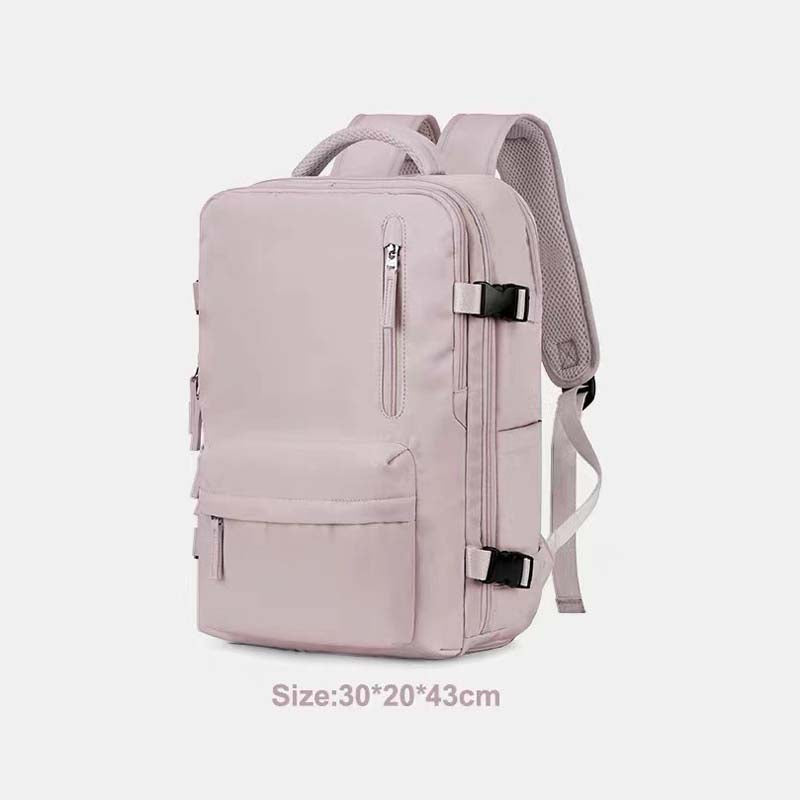 Custom Large Travel Backpack Dry and Wet Separator Storage Bag with USB Charger