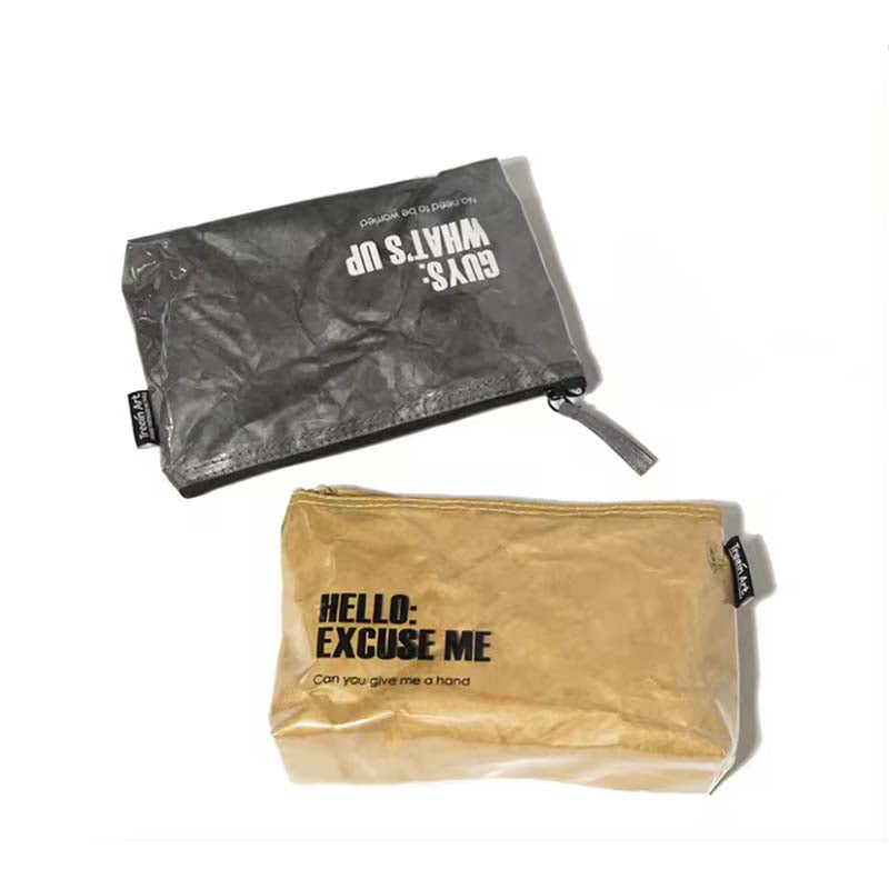 Dupont Paper Waterproof Cosmetic Makeup Pouch