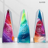 Crystal Awards with Custom Logo Materials Trophies Plaques