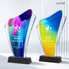 Crystal Trophy Awards Customized Logo Corporate Gifts