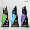 Crystal Awards with Custom Logo Materials Trophies Plaques