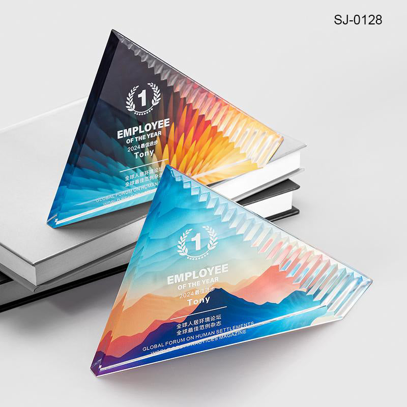Fashion Crystal Trophy Custom Metal Design Corporate Gifts