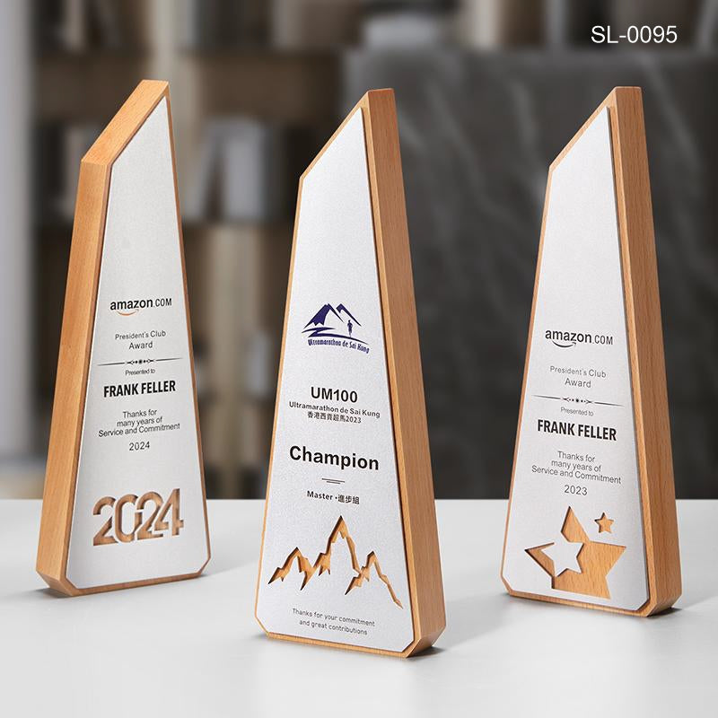 Wooden Awards and Trophy, Custom Design Corporate Gifts