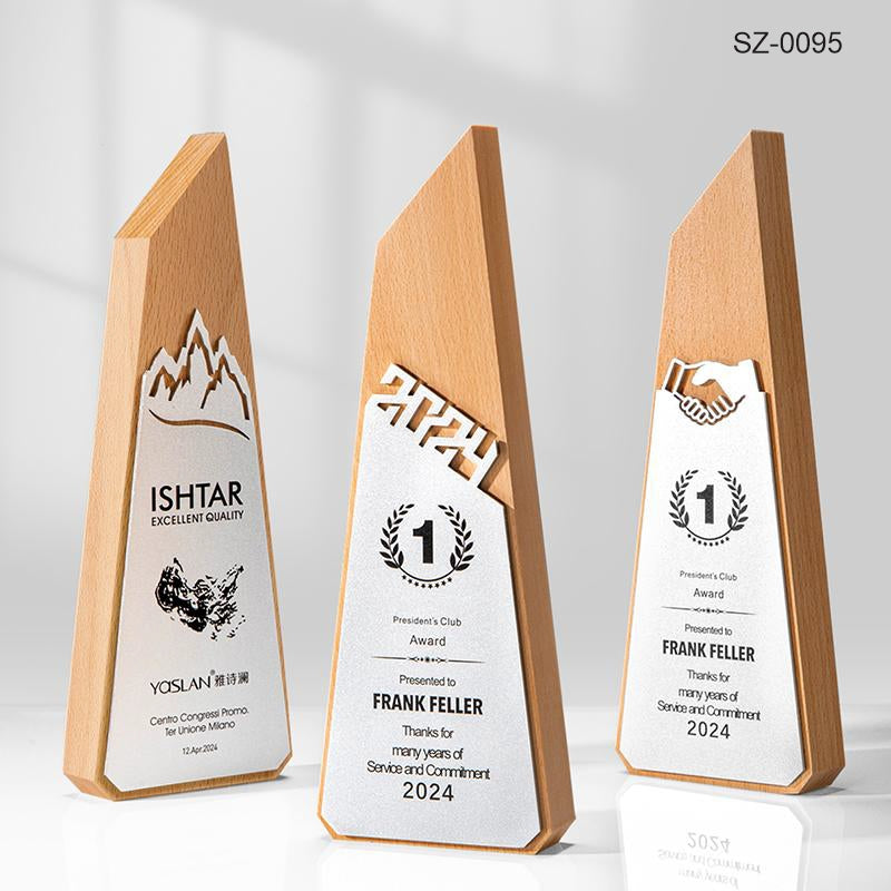 Wooden Awards and Trophy, Custom Design Corporate Gifts