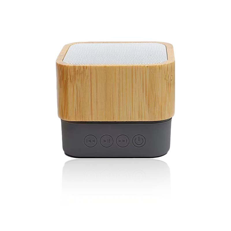 Square Bamboo Bluetooth Speaker