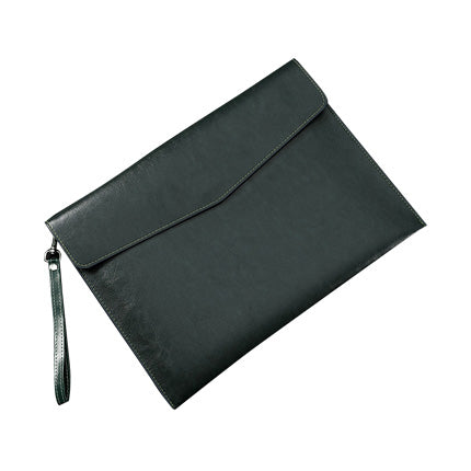 A4 PU Leather Waterproof Storage Bag with Customized your Logo