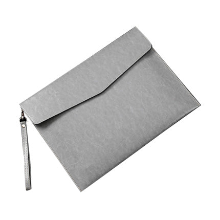 A4 PU Leather Waterproof Storage Bag with Customized your Logo