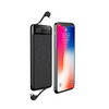 10000mah Wireless Power Bank with Built in Cable