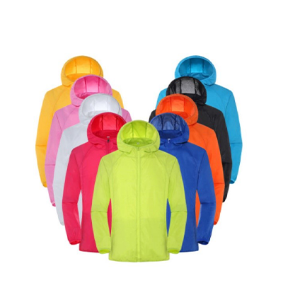 Foldable Waterproof Windbreaker with Pouch