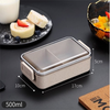 Eco Lunch Box with Adjustable Compartment