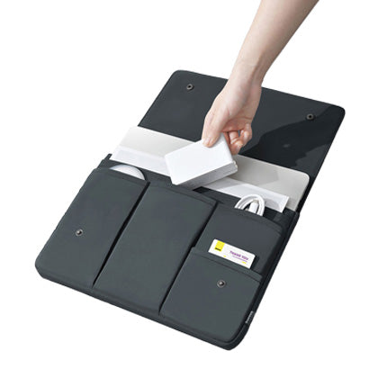 Notebook Liner Bag Multi-layer Hand Holding Ipad Storage Bag Waterproof Clamshell Computer Bag Pro13 15 16 Inches
