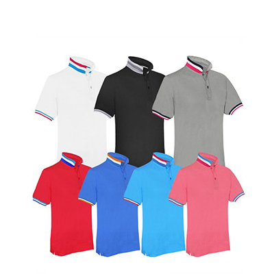 Honeycomb Polo Tee (Unique Collar)