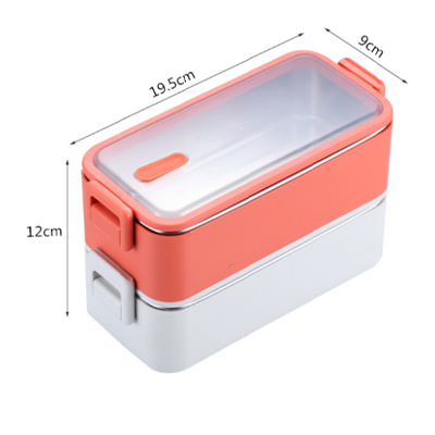 2 Tier 304 Stainless Steel Lunch Box