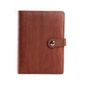 A5 Eco design notebook with card slot