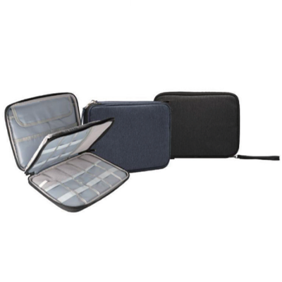 DUO Layer 4 Compartment Travel Gadget Pouch
