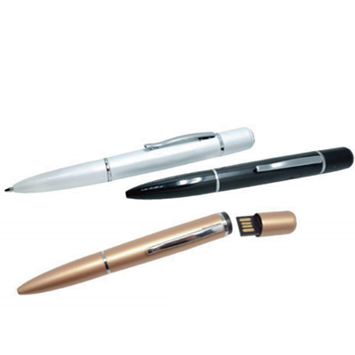 Crystal Cap USB Roller Ball Pen