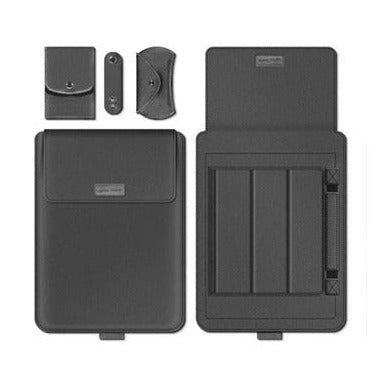 PU Leather Multi Function Laptop Sleeve