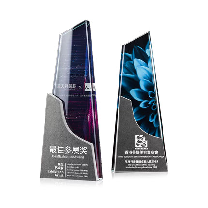 Crystal Trophy Custom Color Printing Creative Medal