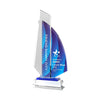 Set Sail With The Wind Sailing Creative Crystal Trophy Custom
