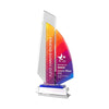 Set Sail With The Wind Sailing Creative Crystal Trophy Custom