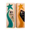 Creative wooden trophy custom