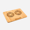 Factory direct supply notebook computer double fan big wind Bamboo radiator base bracket radiator wholesale