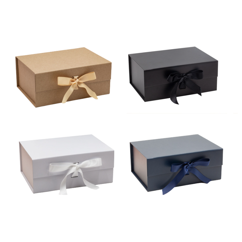 Premium Foldable Gifts Box with Ribbon