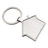 House Metal Keychain