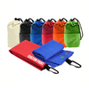 Microfibre Towel in Mesh Nylon Pouch