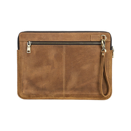 Suitable for 2021 new macbookpro14 protective cover crazy horse leather Apple laptop liner bag spot