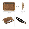 Suitable for 2021 new macbookpro14 protective cover crazy horse leather Apple laptop liner bag spot