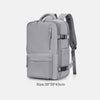 Custom Large Travel Backpack Dry and Wet Separator Storage Bag with USB Charger