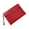 A4 PU Leather Waterproof Storage Bag with Customized your Logo
