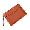 A4 PU Leather Waterproof Storage Bag with Customized your Logo