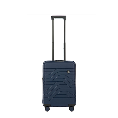 Bric’s Ulisse 22″ Carry-on Expandable Luggage Spinner (Ocean Blue)