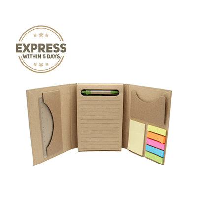 Tri-fold Eco Notepad 5 in 1 – Gifts Design Pte Ltd