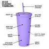 700ml Candy AS Double Wall Tumbler
